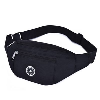 Μόδα ανδρική γυναικεία τσάντα μέσης Casual Fanny Pack Τσάντα μεγάλη τσάντα με ζώνη τηλεφώνου Τσάντα καμβάς υπαίθρια τσάντα τηλεφώνου ταξιδιού Τσάντες μπανάνας