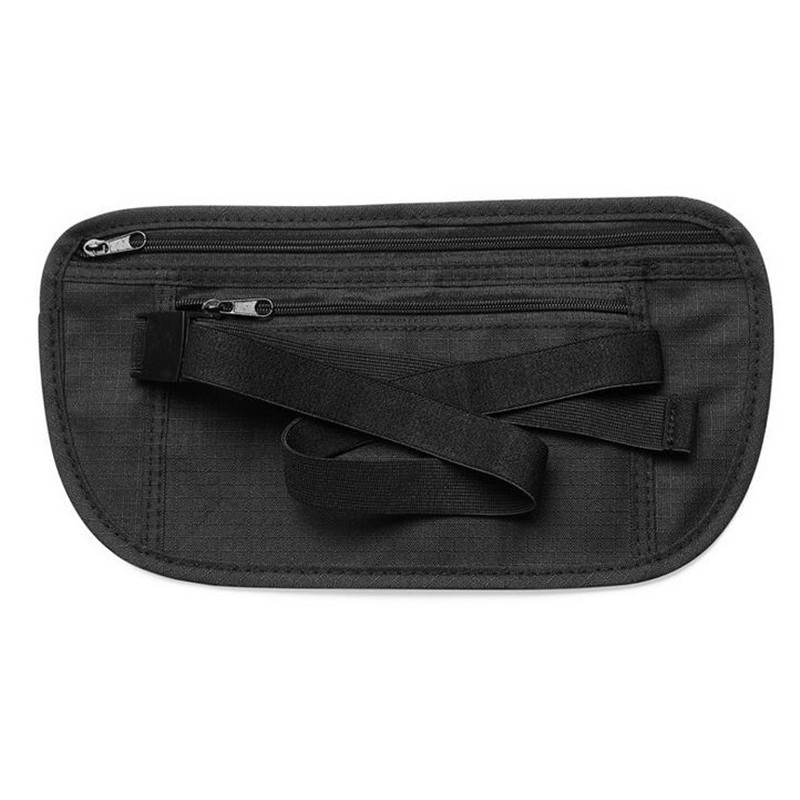 Νέα 1PC Invisible Waist Packs Τσάντα μέσης για Passport Money Belt Bag κρυφή ασφάλεια Πορτοφόλι Casual Bag for Men Women 40#