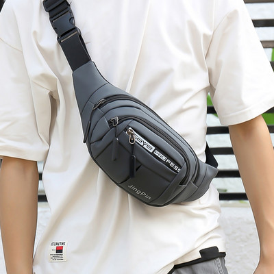 Kültéri deréktáska vízálló deréktáska futó kocogó övtáska cipzáras Fanny Pack mobiltelefon táska Oxford szövet melltáska
