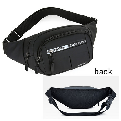 Kültéri deréktáska vízálló deréktáska futó kocogó övtáska cipzáras Fanny Pack mobiltelefon táska Oxford szövet melltáska