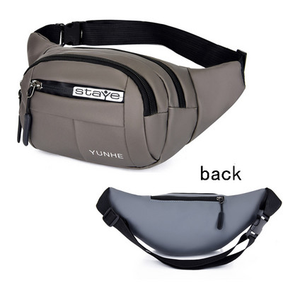 Kültéri deréktáska vízálló deréktáska futó kocogó övtáska cipzáras Fanny Pack mobiltelefon táska Oxford szövet melltáska