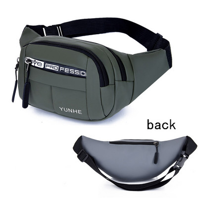 Kültéri deréktáska vízálló deréktáska futó kocogó övtáska cipzáras Fanny Pack mobiltelefon táska Oxford szövet melltáska