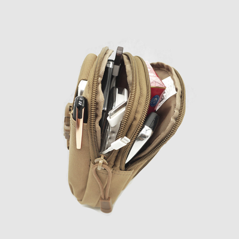 Taktikai övtáska Hadsereg öv Nylon övtáska Női Férfi Fanny Pack 2020 Derék csípőtáska Túrázáshoz Napizsák Utazási Telefontartó