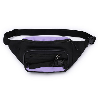Deréktáska Női Fanny Pack Derékcsomagok Szabadidő Vászon Bum csomag Banán Messenger Táskák Új cipzáras Hip Hop Bag vállcsomag