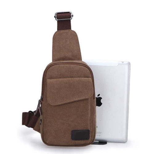 Unisex audekla jostasvietas komplekti vīriešiem ceļojumu soma ar lādēm, ikdienas somas, kas piemērotas ķermenim, āra audekla soma, plecu soma