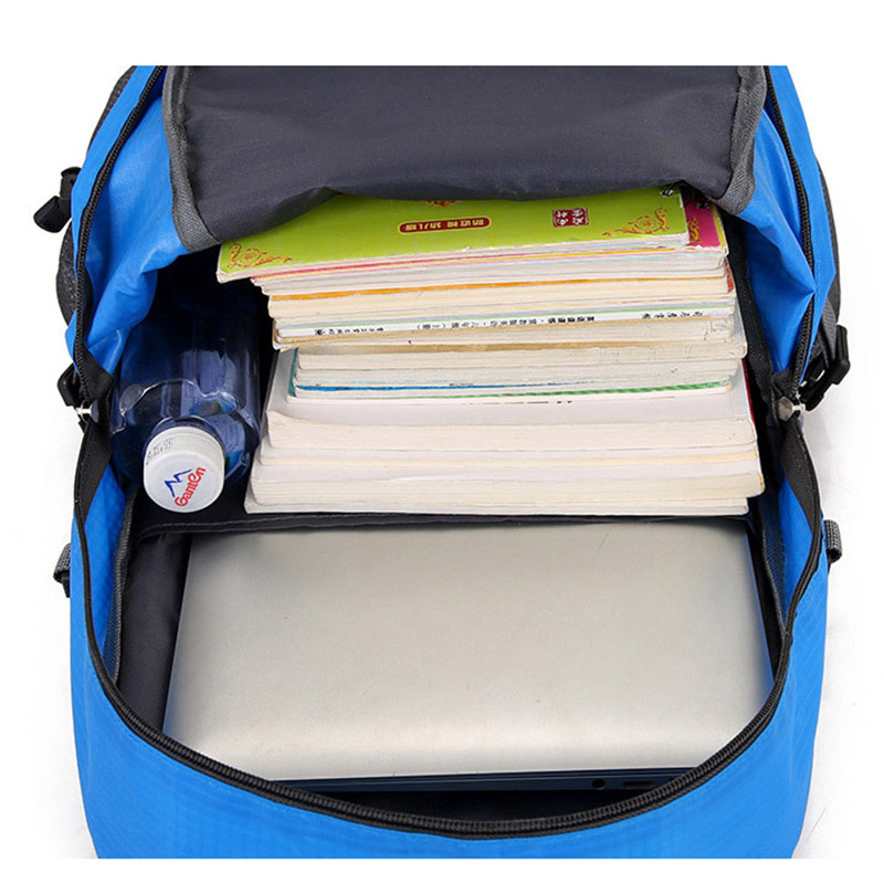 Új Férfi Utazási Hátizsák Nylon Vízálló Ifjúsági Sport Táskák Alkalmi Kemping Férfi Háti Táskák Laptop Hátizsák Női Kültéri túratáska