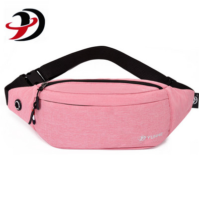 Jauna modes vīriešu sieviešu jostas soma Naudas maisiņš Maks ar rāvējslēdzēju Ceļojumu soma pārgājieniem Melna zila sarkana pelēka