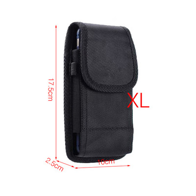 Vīriešu Oksfordas vidukļa soma Universālā bagāžas soma Mobilā telefona maciņa turētājs Jostas somas futrālis Daudzfunkcionāls vidukļa somas tālruņa vāciņš