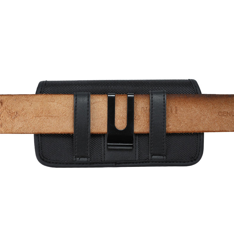 Vīriešu Oksfordas vidukļa soma Universālā bagāžas soma Mobilā telefona maciņa turētājs Jostas somas futrālis Daudzfunkcionāls vidukļa somas tālruņa vāciņš