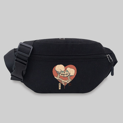 Ανδρική τσάντα μέσης εξωτερικού χώρου ταξιδιού αναψυχής λειτουργικό κλειδί Τηλέφωνο μπανάνα Τσάντα γυναικεία καμβά One Shoulder Messenger Fanny Pack