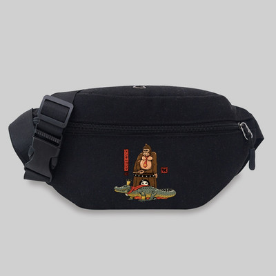 Ανδρική τσάντα μέσης εξωτερικού χώρου ταξιδιού αναψυχής λειτουργικό κλειδί Τηλέφωνο μπανάνα Τσάντα γυναικεία καμβά One Shoulder Messenger Fanny Pack