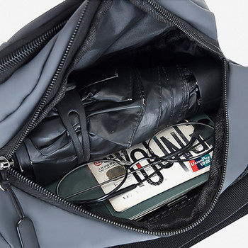 Τσάντα μέσης εξωτερικού χώρου Αδιάβροχη τσάντα μέσης για τρέξιμο με ζώνη τζόκινγκ πουγκί με φερμουάρ Fanny Pack Τσάντα κινητού τηλεφώνου Oxford υφασμάτινη τσάντα στήθους