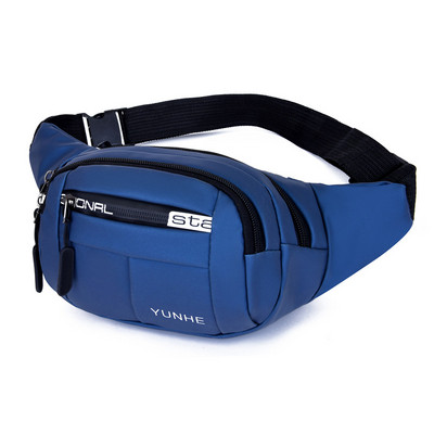 Vanjska torba oko struka Vodootporna torba za pojas za trčanje Torbica za pojas za trčanje Zip Fanny Pack Torba za mobitel Torba za prsa od Oxford tkanine