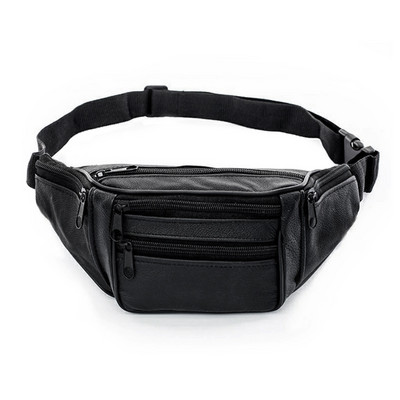 New Hot Style Férfi bőr alkalmi Fanny Pack deréköv táska pénztárca csípőtáska utazási sport derékcsomagok