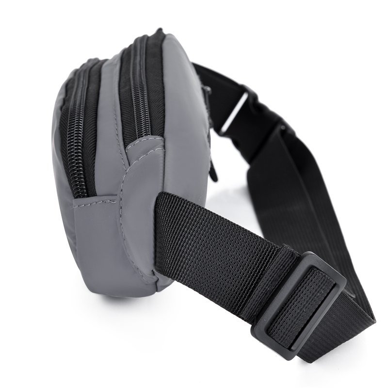 Vīriešu neilona melnas vidukļa somas Fanny Pack Boy Drop Leg Bags Gurnu jostas soma Ceļojuma soma Motocikla krustojuma soma sievietēm