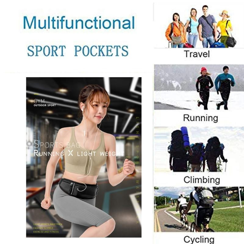 1 KOM Sportski paket pojasa za trčanje oko struka Sportska torba za trčanje, isporuka u paketu