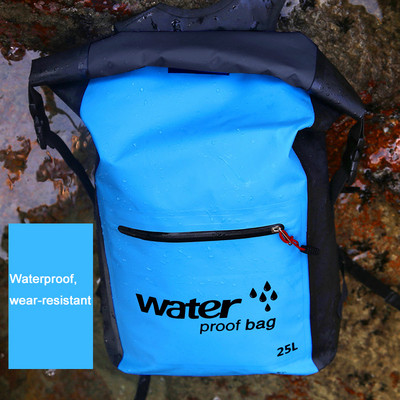 25L āra sauss ūdensnecaurlaidīgs maiss sauss mugursoma maiss spainis peldošs sauss uzglabāšanas somas laivošanai makšķerēšana plostā peldēšana smaiļošana