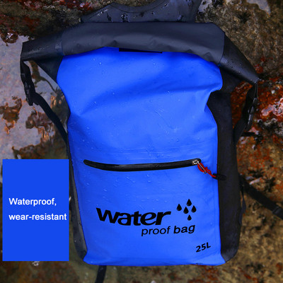 25L āra sauss ūdensnecaurlaidīgs maiss sauss mugursoma maiss spainis peldošs sauss uzglabāšanas somas laivošanai makšķerēšana plostā peldēšana smaiļošana