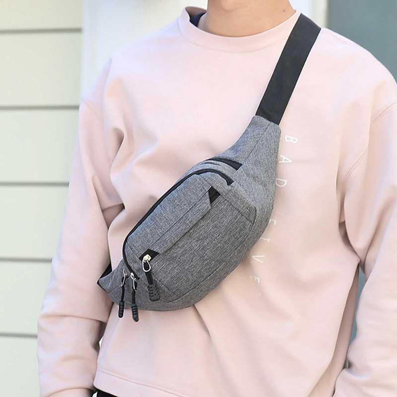 Fanny Pack vöökott Oxford naiste puusakott meeste naiste banaanikott naiste vöötasku naistele kõhukott Moekott