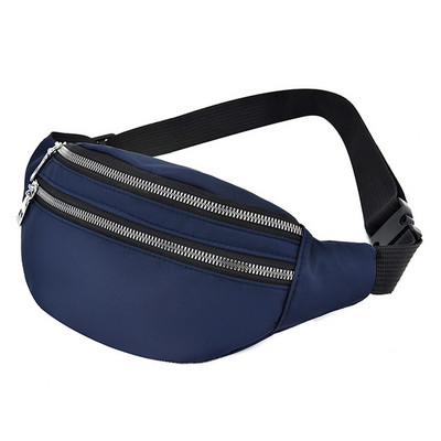 Geantă de talie Femei Fanny Pack Oxford Femeie Geantă de șold Bărbați Geanta de banane Buzunar pentru curea pentru femei Poșetă de bani pentru burtă Poșetă de modă