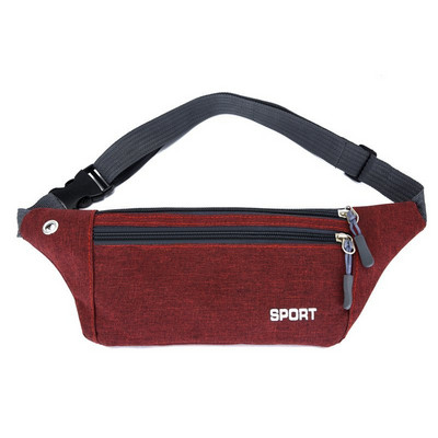 Uus vabaaja kerge sportlik vöökott Oxford Utility Waist Pack Ride reguleeritav jõusaalivöö kott matkamiseks jooksmiseks