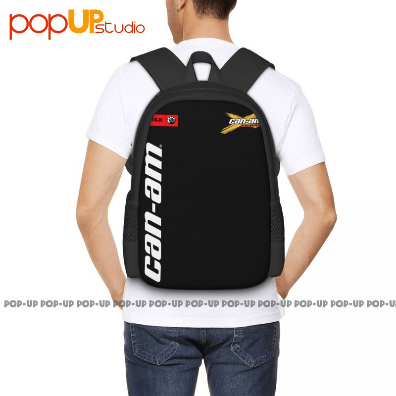 Can Am Team Brp Rotax Racing Go Fas hátizsák nagy kapacitású utazási edzés 3D nyomtatás többfunkciós