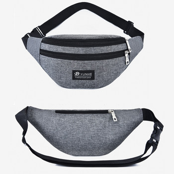 Дамска чанта за колан 2019 Чанта за кръста Мъжка чанта Fanny Pack Модна мъжка чанта за задника Цветна пътна чанта за ханша Колан за мобилен телефон Пакети с цип