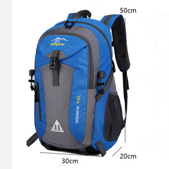 Нова 40L раница с голям капацитет Мъжка и дамска чанта за планинарство на открито Спортна ученическа чанта Раница за свободното време