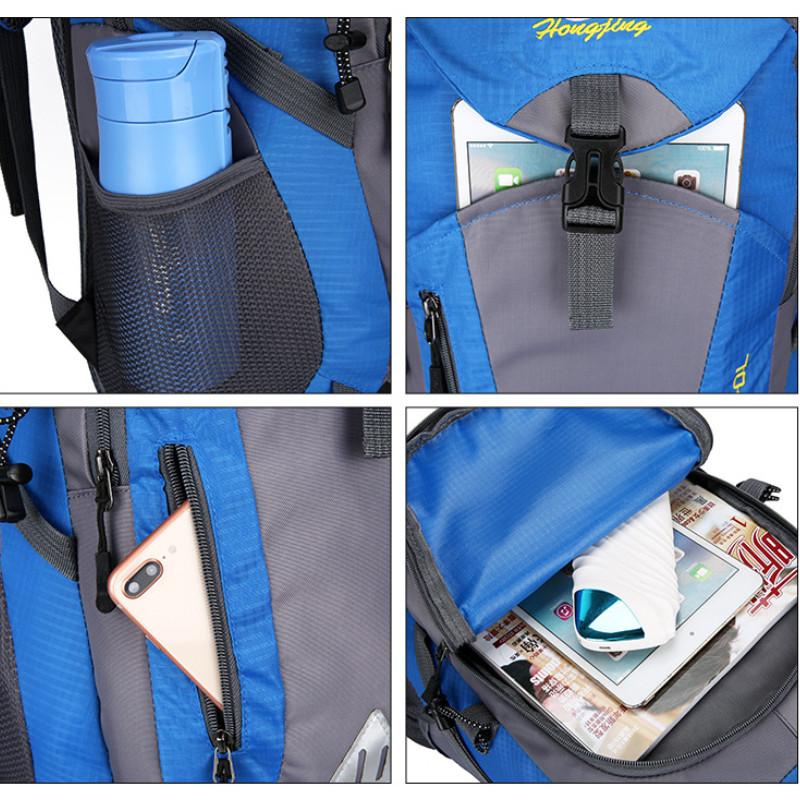 Нова 40L раница с голям капацитет Мъжка и дамска чанта за планинарство на открито Спортна ученическа чанта Раница за свободното време