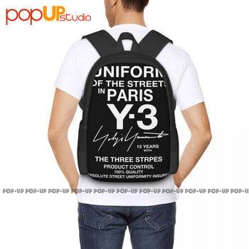 Yohji Yamamoto Of The Streets In Paris 15ο Σακίδιο πλάτης Μεγάλης χωρητικότητας Τσάντα για γυμναστήριο