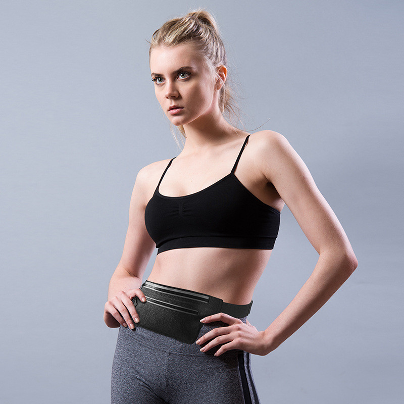 Férfi Szabadtéri Sport Vízálló Fanny Pack Női Futótáska Könnyű, lélegző telefontároló deréktáska Utazós rejtett övtáska