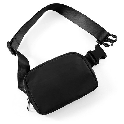 Mini moteriškas juosmens krepšys su reguliuojamu dirželiu bėgimui, kelionėms, važinėjimui dviračiu lauke, apsipirkimui, madingas vandeniui atsparus juosmens paketas