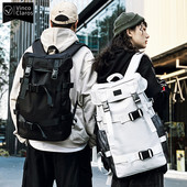 Ανδρικές σχολικές τσάντες πλάτης Trend Cool Street Travel Backpack για Teenager College για αγόρια Ανδρική τσάντα Skateboard