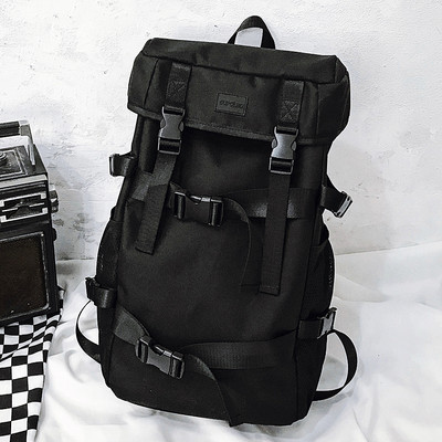 Ανδρικές σχολικές τσάντες πλάτης Trend Cool Street Travel Backpack για Teenager College για αγόρια Ανδρική τσάντα Skateboard