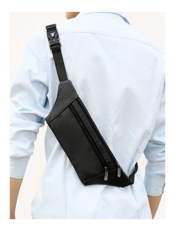 Fanny Pack Τσάντα μπανάνας Τσάντες ανδρικές τσάντες με ζώνη για χρήματα για τηλέφωνο Τσάντα τσέπης Hip bum Τσάντα μέσης Hengreda 2020 Τρύπα για ακουστικά
