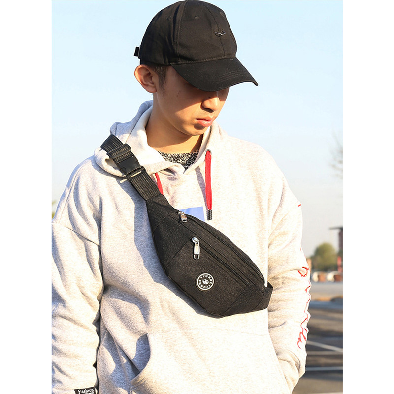 Derékcsomagok Új divat Férfi Női Divat Uniszex Öv Pénzes Tasak Pénztárca Cipzáras Utazási Túrázás Fekete Kék Piros Szürke Elegáns Táskák