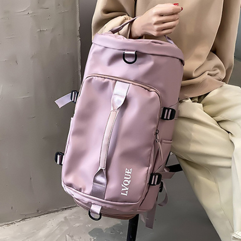 Nagykereskedelmi Közvetlen értékesítés Utazási hátizsák Nagy kapacitású divat Egy vállú sport tornazsák Többfunkciós utazási tárolótáska