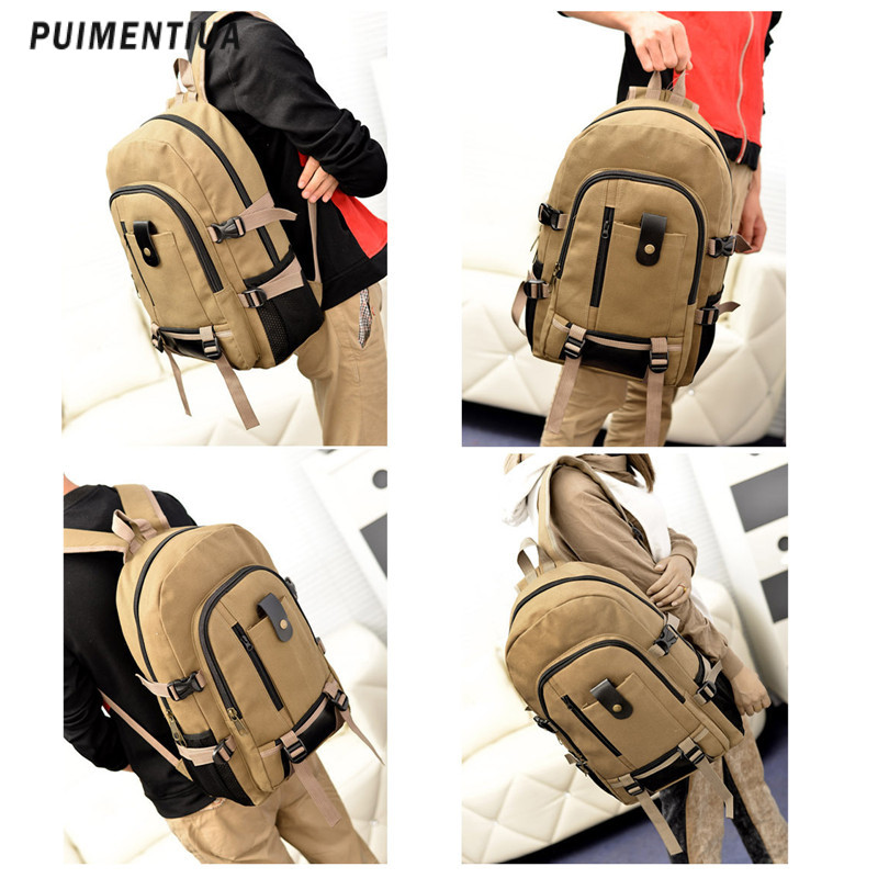 Rucsac de călătorie din pânză 2023 pentru bărbați, de mare capacitate, în aer liber, de munte, rucsac pentru bărbați, geantă de școală sport pentru adolescenți, mochila cea mai nouă
