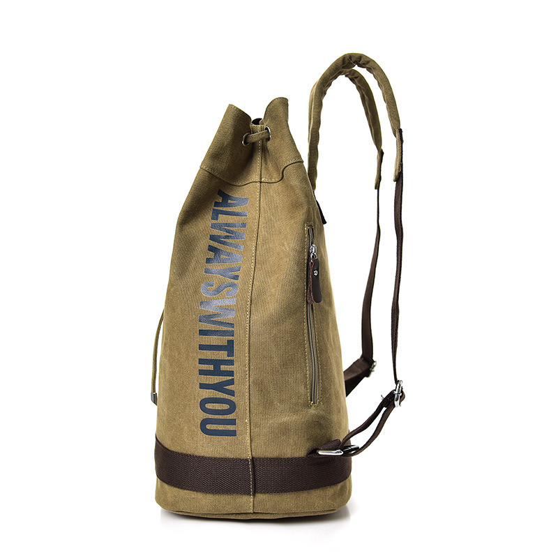 Lielas ietilpības mugursoma vīrietim ceļojumu soma alpīnisma mugursoma vīriešiem audekla spainis plecu somas vīriešu audekla mugursomas Mochila