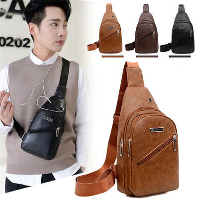 2022 г. Дизайнерска мъжка чанта за ракла Men Messenger Crossbody пакет Чанти за през рамо от PU кожа Пакет за пътуване на открито Чанта за ракла с цип