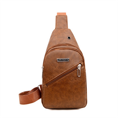 2022 г. Дизайнерска мъжка чанта за ракла Men Messenger Crossbody пакет Чанти за през рамо от PU кожа Пакет за пътуване на открито Чанта за ракла с цип