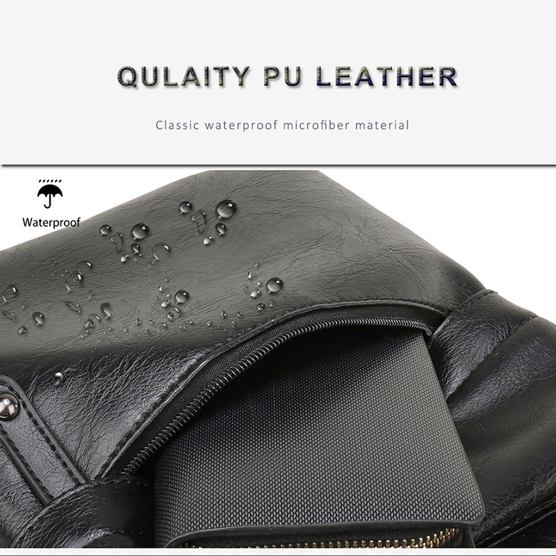 2022 VORMOR Αδιάβροχο σακίδιο 14 ιντσών για φορητό υπολογιστή ανδρικά δερμάτινα σακίδια πλάτης για έφηβους Ανδρικά Casual Daypacks mochila αρσενικά