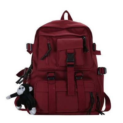 Preppy Style must seljakott Unisex naiste meeste seljakott nailonist veekindel mitme taskuga disain Mochilas teismeliste õlakott