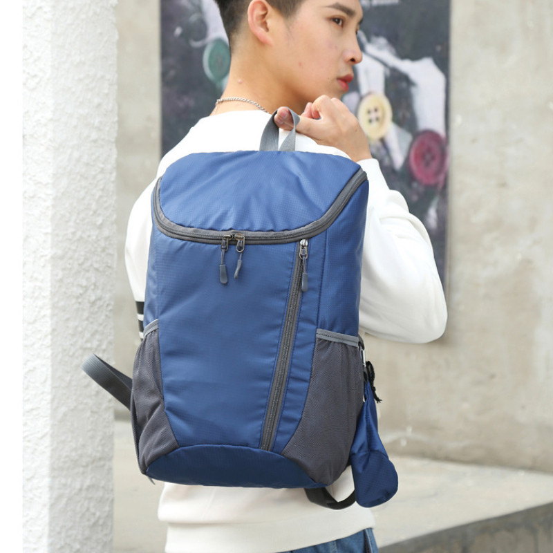 Νέο ανδρικό και γυναικείο σακίδιο πλάτης Πτυσσόμενη τσάντα μεγάλης χωρητικότητας Ελαφρύ αδιάβροχο αθλητικό σακίδιο πλάτης εξωτερικού χώρου Τσάντα ταξιδιού