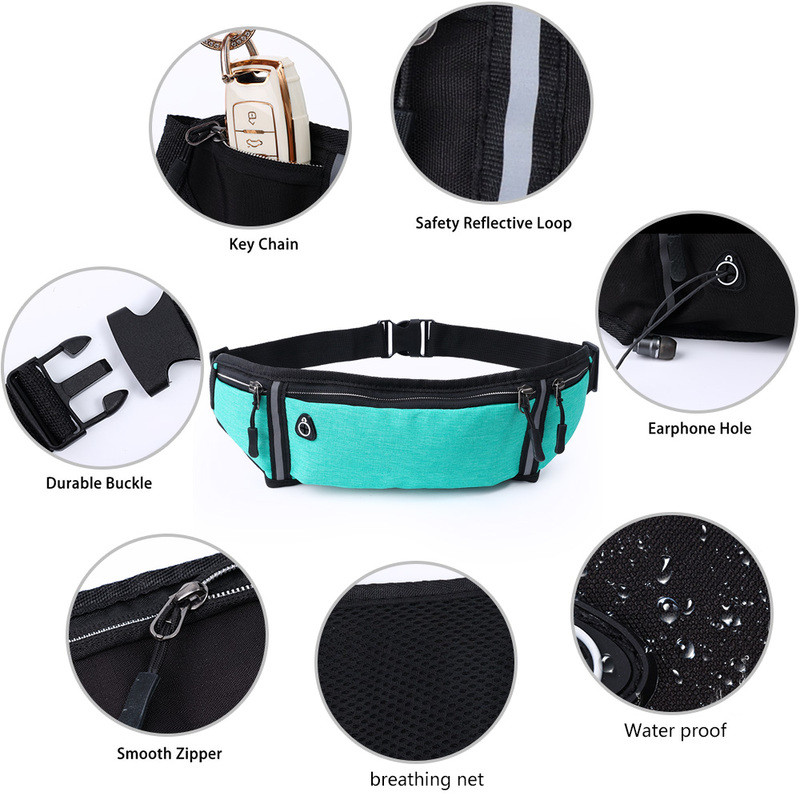 Nova torba za trčanje Ženska torba oko struka Torba za pojas Muška sportska torba za mobitel Torba za mobitel Trčanje u teretani Trčanje Trčanje Biciklistička torba