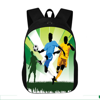 Forša futbola/futbola drukas mugursoma zēniem meitenēm liela ietilpība skolas somas bērniem bērnudārza soma zēnu grāmatu soma