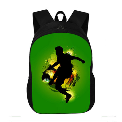 Forša futbola/futbola drukas mugursoma zēniem meitenēm liela ietilpība skolas somas bērniem bērnudārza soma zēnu grāmatu soma