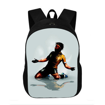 Forša futbola/futbola drukas mugursoma zēniem meitenēm liela ietilpība skolas somas bērniem bērnudārza soma zēnu grāmatu soma