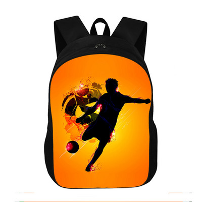 Forša futbola/futbola drukas mugursoma zēniem meitenēm liela ietilpība skolas somas bērniem bērnudārza soma zēnu grāmatu soma