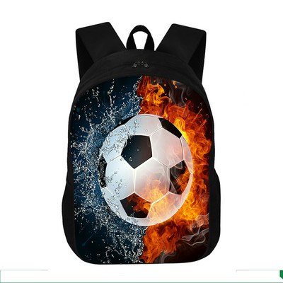 Forša futbola/futbola drukas mugursoma zēniem meitenēm liela ietilpība skolas somas bērniem bērnudārza soma zēnu grāmatu soma